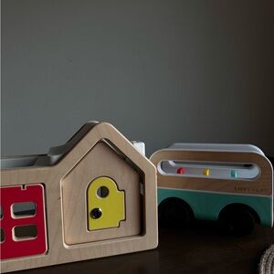 Lovevery Wooden Shape Sorter Toy